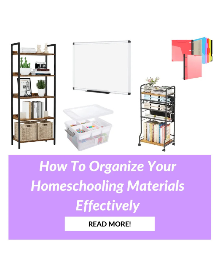 Pictures of different homeschool organization 